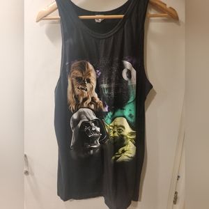 Like New Star Wars Tank Top Size M